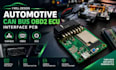 design automotive can bus obd2 ecu interface pcb