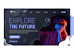 create a professional responsive demo website