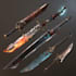 draw your weapon concept art in awesome details