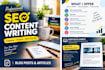 write engaging website content and SEO articles