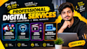 do video editing, digital marketing, ceh, and website development