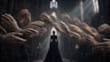 create dark cinematic ai metal music video with epic visuals