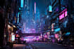design futuristic sci fi city concept art