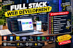 custom website development, full stack frontend backend, lovable dev