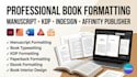 ghostwrite, format, rewrite your ebook, catalog design for  affinity publisher