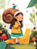 whimsical children book illustrations