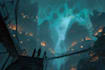 create detailed environment concept art