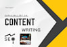 content, article, SEO, blog writing professionally