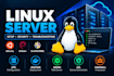 setup, secure, troubleshoot and optimize your linux server