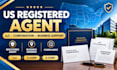 provide us registered agent for your llc or corporation
