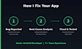 bug fixing in your app
