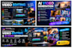 video editing and ai content maker