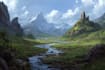 design epic fantasy environments and landscapes