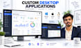 develop a custom desktop application for windows and macos