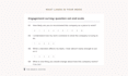 write your employee engagement survey questions and enps set