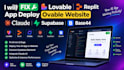 fix lovable ai replit app deploy lovable website claude supabase base44