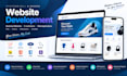 develop a professional website or web application