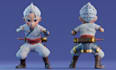 do 3d game character, character modeling, 3d animation, unreal engine, game art