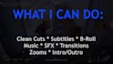 edit your youtube videos and gaming content
