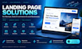 build a responsive business landing page