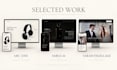 create an interactive 3d website with three js