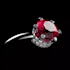 create a 3d cad jewelry design and render it