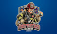 make firefighter mascot logo design with 1 day delivery
