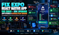fix expo react native app eas build sdk upgrade app store google play errors