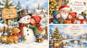 do christmas card and christmas illustration