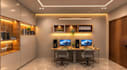 provide 2d layout for interior renovation,office room 3d visual,workspace render