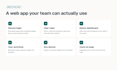 build a custom web app with login, user roles and admin dashboard