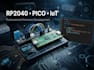 program rp2040, raspberry pi pico and iot firmware