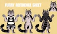 draw custom fursona oc furry reference sheet nsfw furry reference sheet protogen