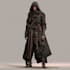 design custom dark fantasy characters and warrior concept art