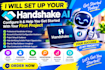 setup your handshake ai and get you a project