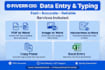 do data entry copy paste typing excel work