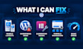 fix wordpress issues, bugs, and mobile responsiveness