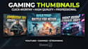 do graphic design thumbnail promotional graphics