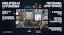 develop high speed iot pcb with esp32 c6, cellular modern and rf layout