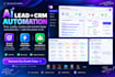 build ai lead and CRM automation systems