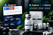 setup and manage peptide google ads, facebook ads for peptide supplement stores