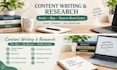 well researched articles, blogs, and academic content