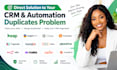 lead data cleanup keap sugar crm close freshsales capsule creatio deduplication