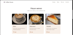 create a modern responsive HTML CSS website