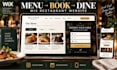 build a restaurant website with online menu and reservation system