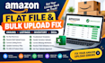 fix amazon flat file error bulk upload errors inventory listing issues