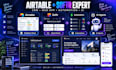 do airtable database notion automation zapier crm softr webapp ai agents