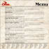 design a professional restaurant, food or pizza menu
