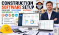 setup procore buildertrend jobtread quickbooks xero estimate jobcosting workflow