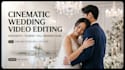 do wedding video editing